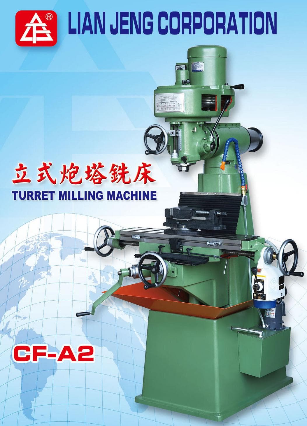 Vertical turret milling machine CF_A2